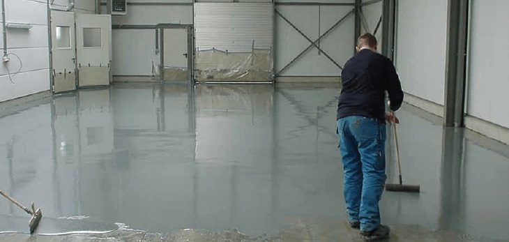 Tipos de pavimentos continuos en interiores. Blog de Molins.