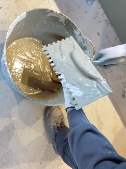 Productos de Molins para impermeabilizar una piscina ya construida.