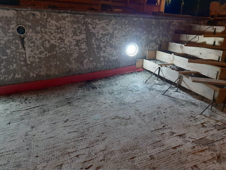 Impermeabilizar una piscina ya construida. Blog de Molins.