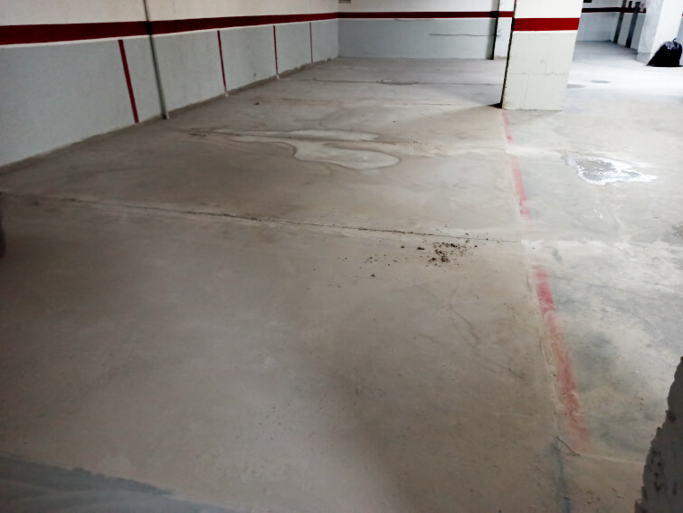 Reparación de baches en pavimentos: cuarto paso.